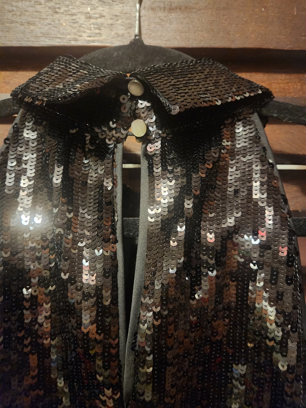 Theory Black Sequin Halter Top - Picture 6 of 6